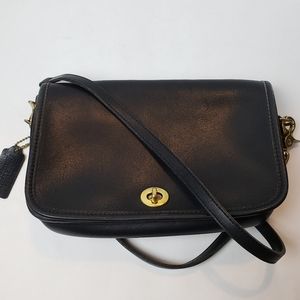 Vintage Coach Leather Dinky Bag Made in USA